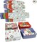 20 Pack 6x4x2 Inch Small Shipping Boxes Christmas Gift Box with Lid, Thick Recyclable Corrugated Cardboard Gift Mailing Boxes for Gift Packaging Small Business